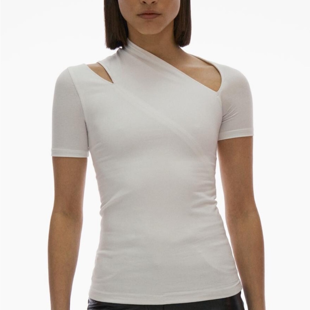 New with Tags Helmut Lang Slash Tee, Sz Medium